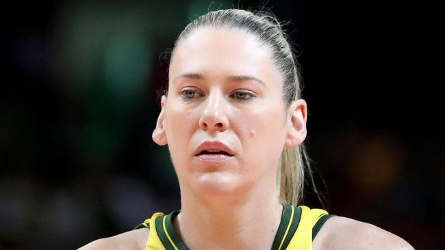 Lauren Jackson won’t be going to Paris. (Photo by JEREMY NG / AFP)