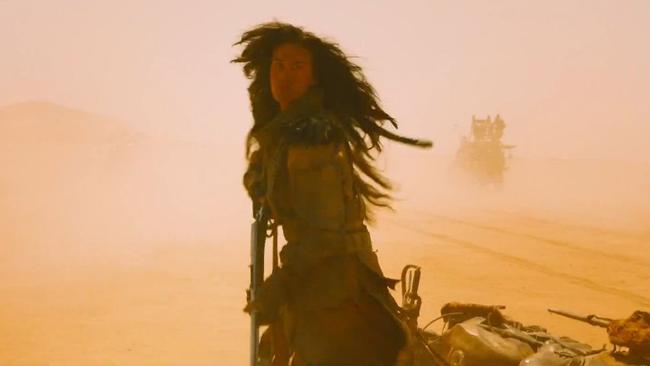 Phwoar! Megan Gale in Mad Max: Fury Road.