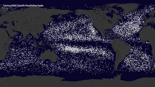 Garbage islands on our oceans