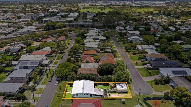 Looking across the neighbourhood.