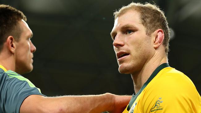 David Pocock was among a number of Wallabies playing their final matches for their country. Picture: Getty Images