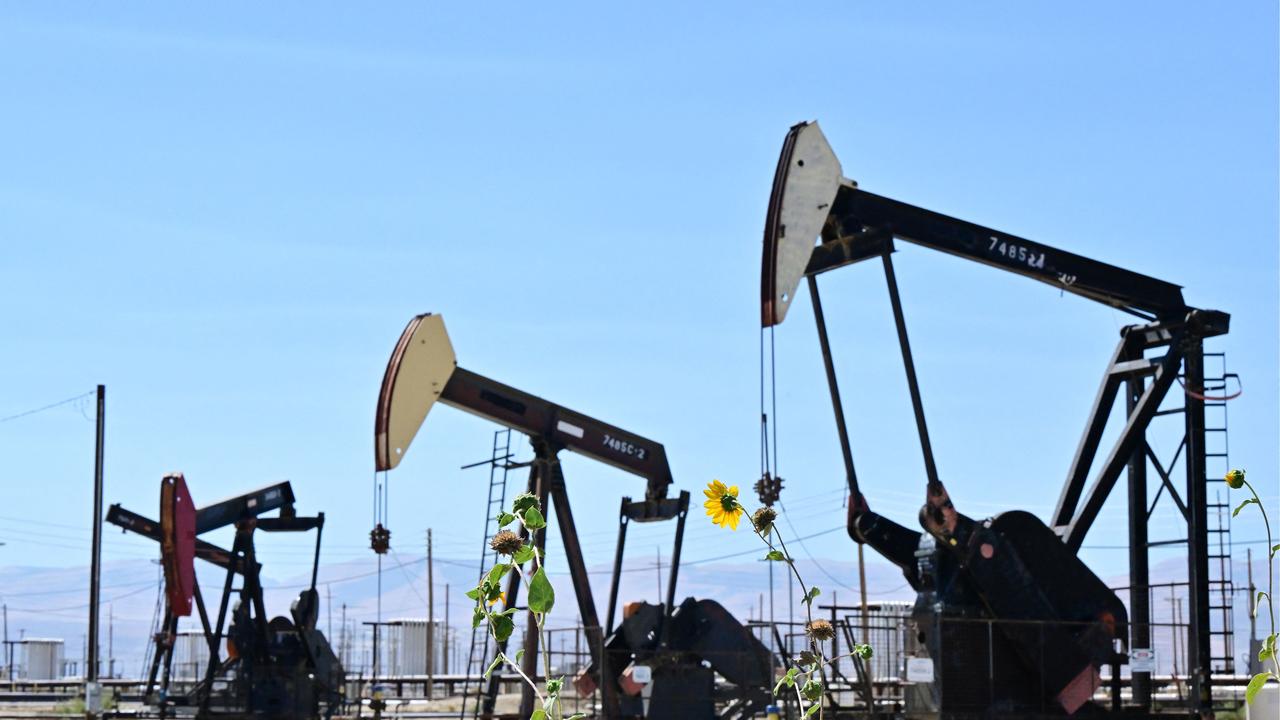 Crude oil prices have fallen significantly since June. Picture: Frederic Brown/ AFP