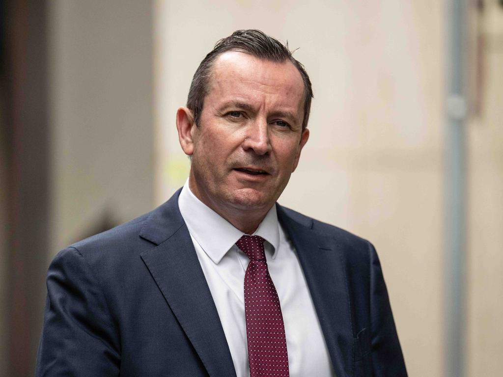 Mr McGowan says he and Mr Morrison get along fine. Picture: NCA NewsWire/James Gourley