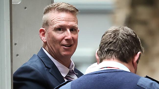 William James Scriven, who dressed as a police officer during a violent home invasion, was sentenced to 12 years’ prison. Picture: NCA NewsWire / Ian Currie