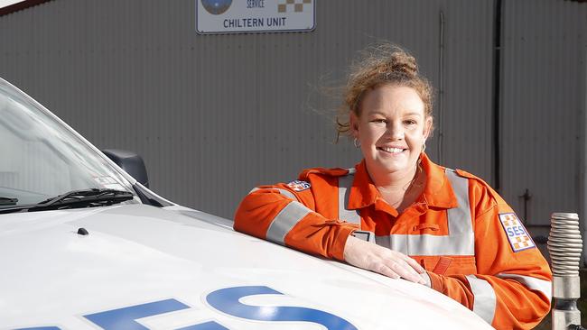 SES Chiltern unit controller Jessica Zuber is the Heart Volunteer Awards 2021 Coles Emergency Responder winner. Picture: Yuri Kouzmin