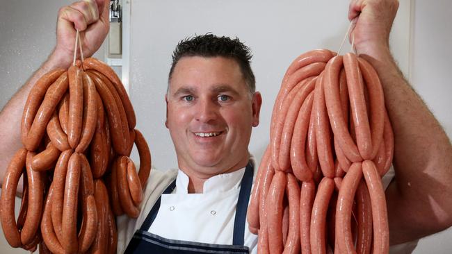 Nathan Ayres of Blue Ribbon Quality Meats. Picture: Robert Pozo