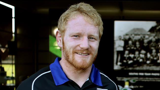 James Graham of the Bulldogs. Picture: Mark Evans