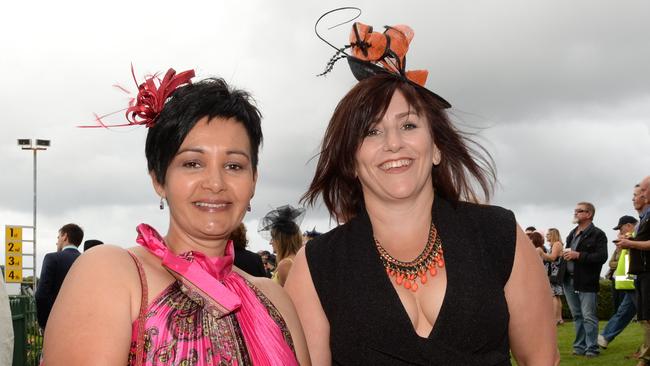 Antoinette Pholi and Annette Lee at the 2015 Ballina Cup. Picture: Mireille Merlet-Shaw