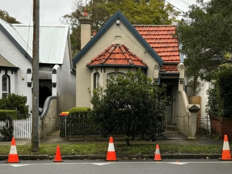 A similar stunt was pulled last year in the Inner West. Picture: Facebook