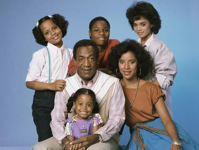 The cast of season 1 of The Cosby Show.