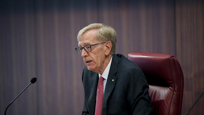 *Fairfax Pool Images* The Royal Commission into the Financial Services Industry. 12 February 2018. The Age News. Photo: Eddie Jim. ( The Commissioner Kenneth Hayne )