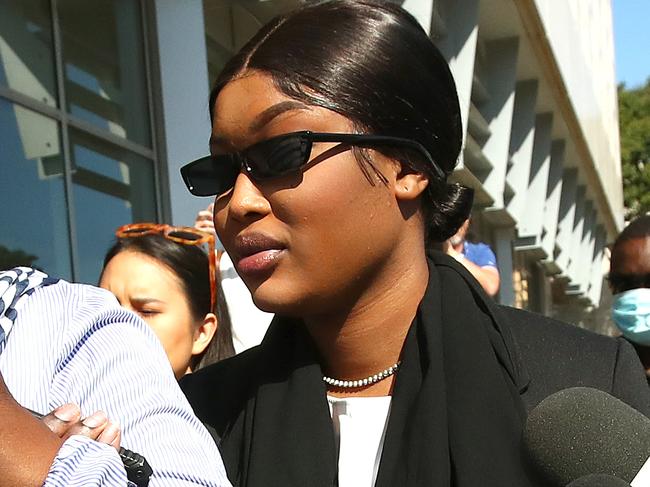 Diana Lasu arrives at Brisbane Magistrate’s Court on Monday. Picture: Jono Searle/NCA NewsWire