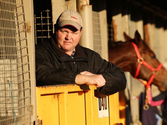 Steven O'Dea with Hearty Smart. Brisbane trainer Steven O'Dea has quickly become the punters pal in Brisbane. He had the best strike city strike rate of the top trainers last season and has a big team in this weekend including Sleep Tight, Itchintowin, Pasquinel and Pretty Face. Photo Ric Frearson