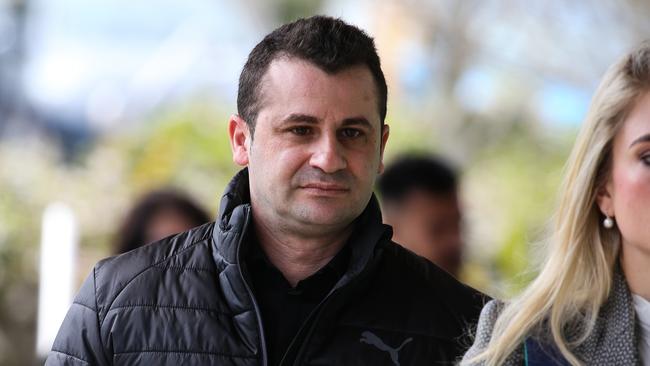 Anthony Koletti arrives at the State Coroners Court in Lidcombe, Sydney. Picture: NCA Newswire/ Gaye Gerard