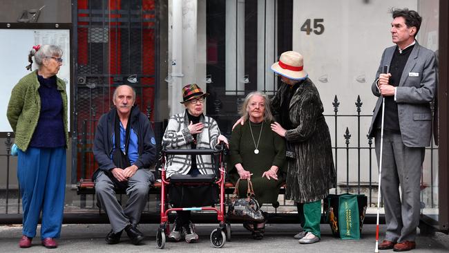 Mr Albanese said aged care residents were being neglected, with workers in the industry also suffering. Picture: AAP Image/Joel Carrett.