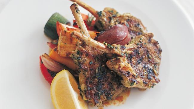 Neil Perry's lamb cutlets. Picture: Earl Carter