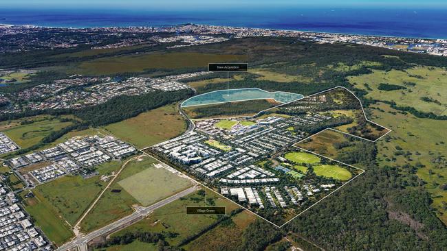 33.1 hectares of developable land have been acquired in the Sunshine Coast by Peet.