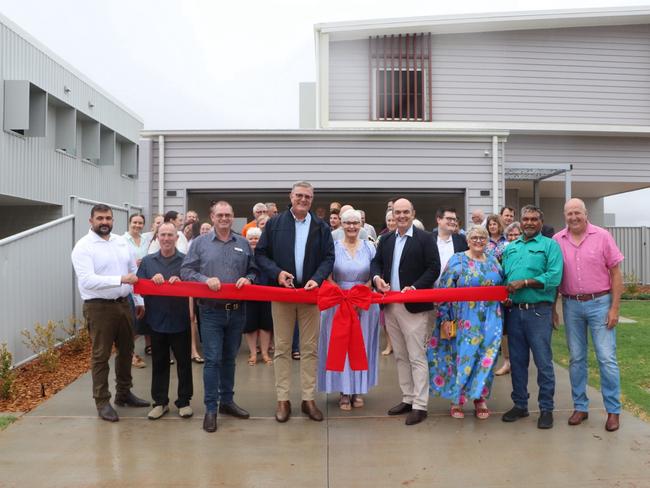 Six new townhouses have been completed in the Outback township of Quilpie. Picture: Supplied