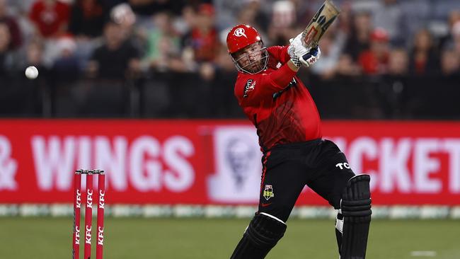 Aaron Finch. Picture: Darrian Traynor/Getty Images