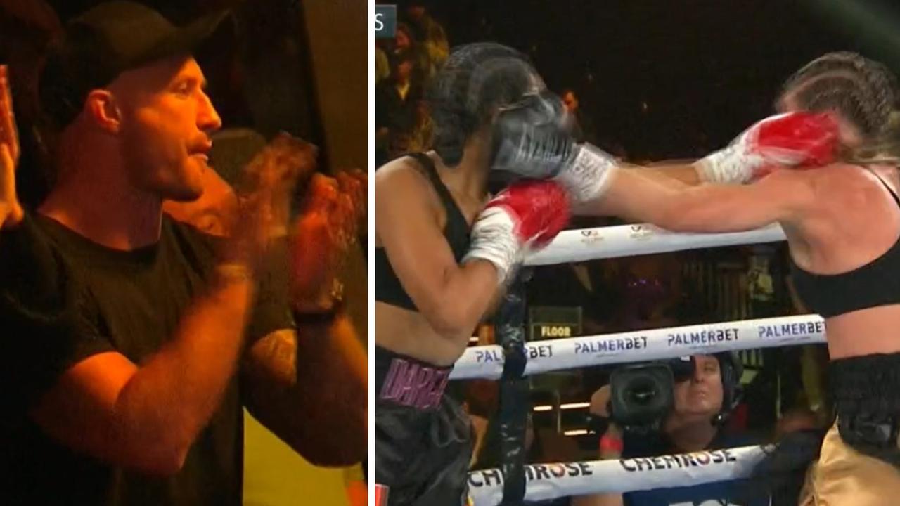 Ashleigh Sims vs Shanell Dargan, vidéo, meilleur match de boxe féminine, Tariq Sims, réaction