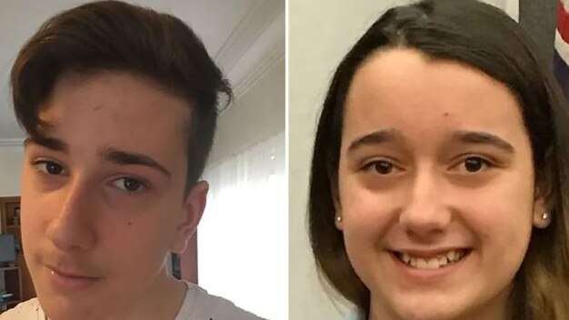 Jack Edwards, 15, and Jennifer Edwards, 13.