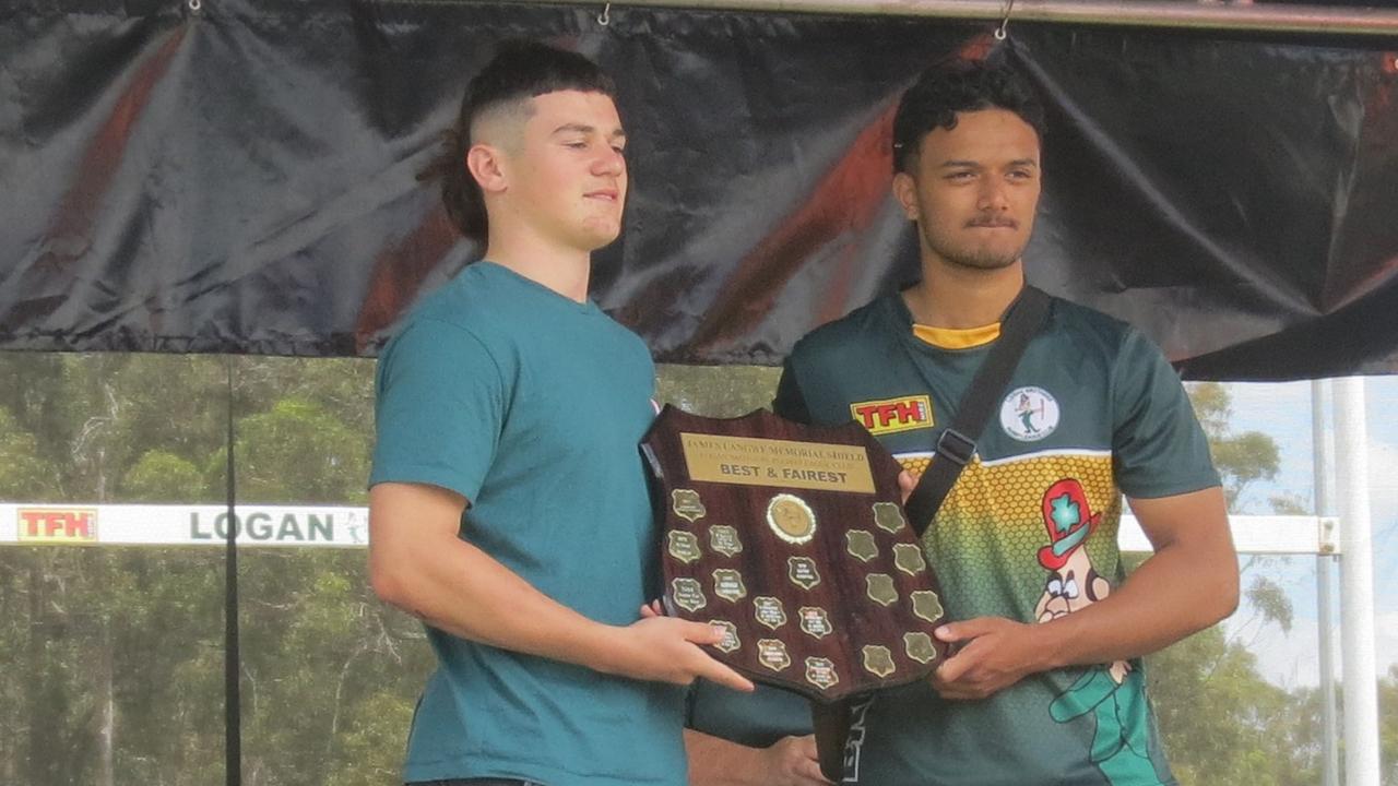 The Langwe Shield award winners were Gallagher and Cowley.