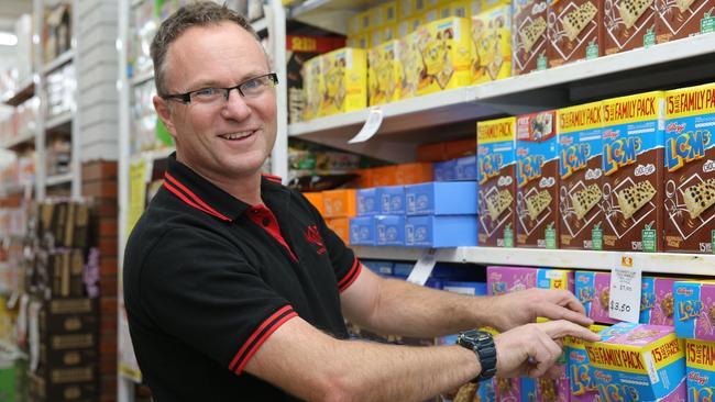 NQR chief executive Ewan Jones says his stores are helping more customers save as the cost of living bites. Picture: Peter Ristevski