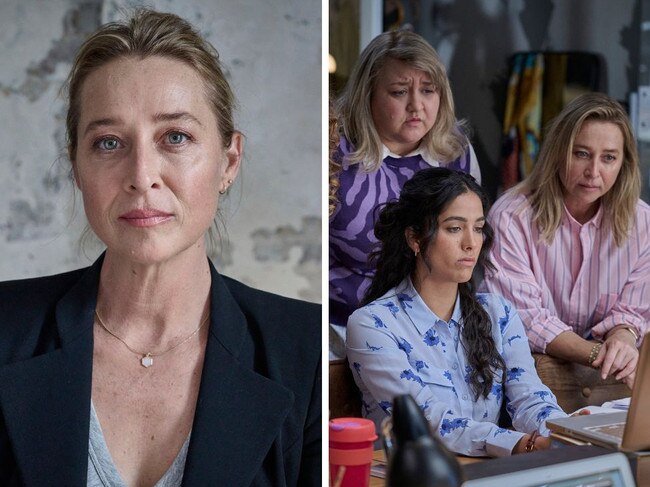 Asher Keddie stars in Strife. Picture: Binge