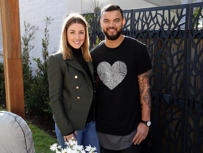 Sebastian and his wife Jules renovated a second foster care home in the inner west as part of the work they do with their charity, the Sebastian Foundation. Picture: Craig Wilson