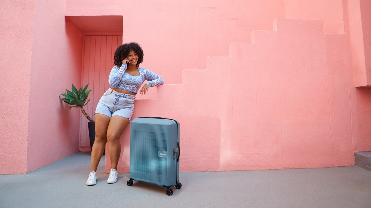 American Tourister's luggage is fun, flirty and affordable. Picture: American Tourister/Facebook