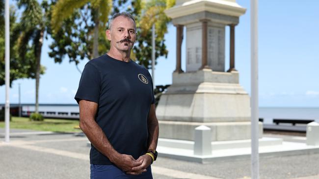 When veteran Adrian Spencer's son Alec was involved in a motorcycle accident and flown to Brisbane for medical treatment, fellow veterans from the Pandanus Park War Veteran’s Retreat fundraised to help Adrian cover his travel and accommodation costs while in Brisbane. Picture: Brendan Radke