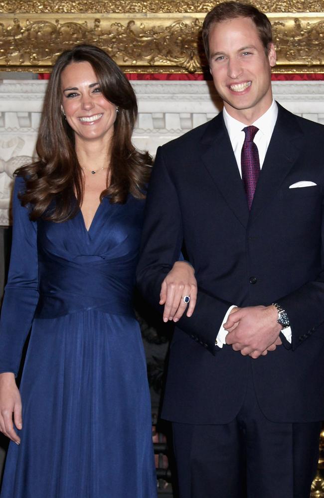 Prince William proposed to Kate Middleton with Diana’s engagement ring. 