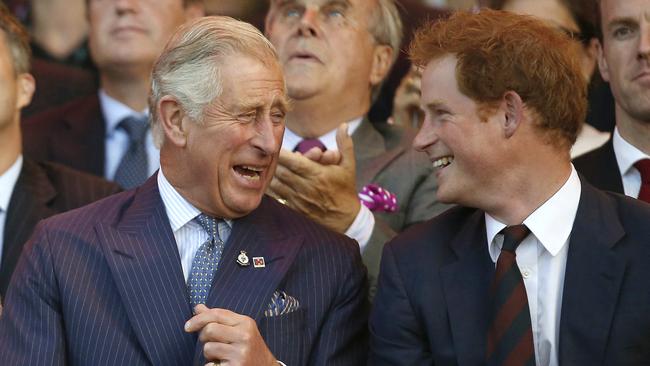 Harry claimed Prince Charles stopped taking his calls in the Oprah interview. Picture: Luke Macgregor/AFP