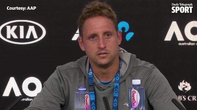 Tennys Sandgren responds to questions about white supremacy and 'pizzagate'