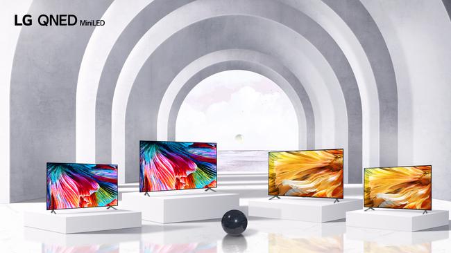 LG's QNED range using mini LED.