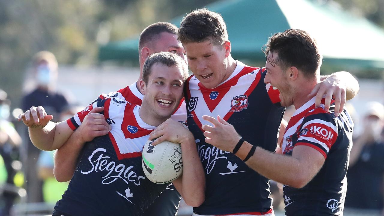 Most fans voted for the Roosters’ Sam Walker as the rookie of the year for 2021. Picture: Getty Images.