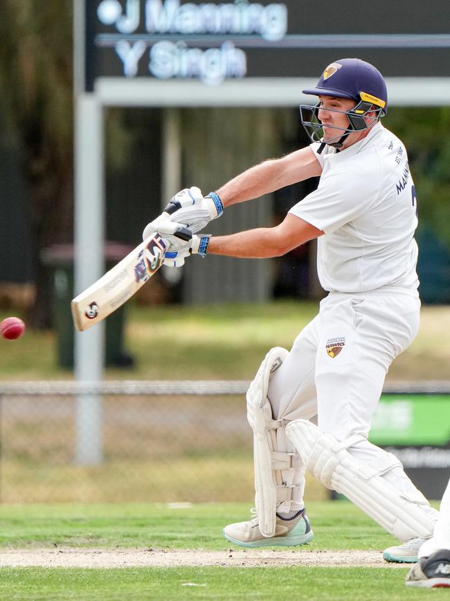 Hawks captain Josh Manning. Picture: George Sal