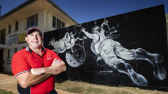 IN FRONT: Shaun ‘Zoro’ Radnedge currently leads the Murweh Shire mayoral race, with 75 per cent of votes counted at this stage. Photo Lachie Millard