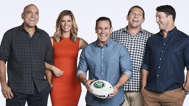 Fox Sports NRL channel launch at Suncorp Stadium featuring Matty