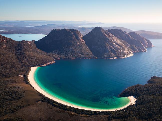 1/20EXPLORE FREYCINET NATIONAL PARKCome and see why the coastal gems of Freycinet National Park continue to top the world’s must-travel list. Don’t leave without calling on Wineglass Bay – it’s one that will really pop the Insta-feed. Picture: Tourism Australia