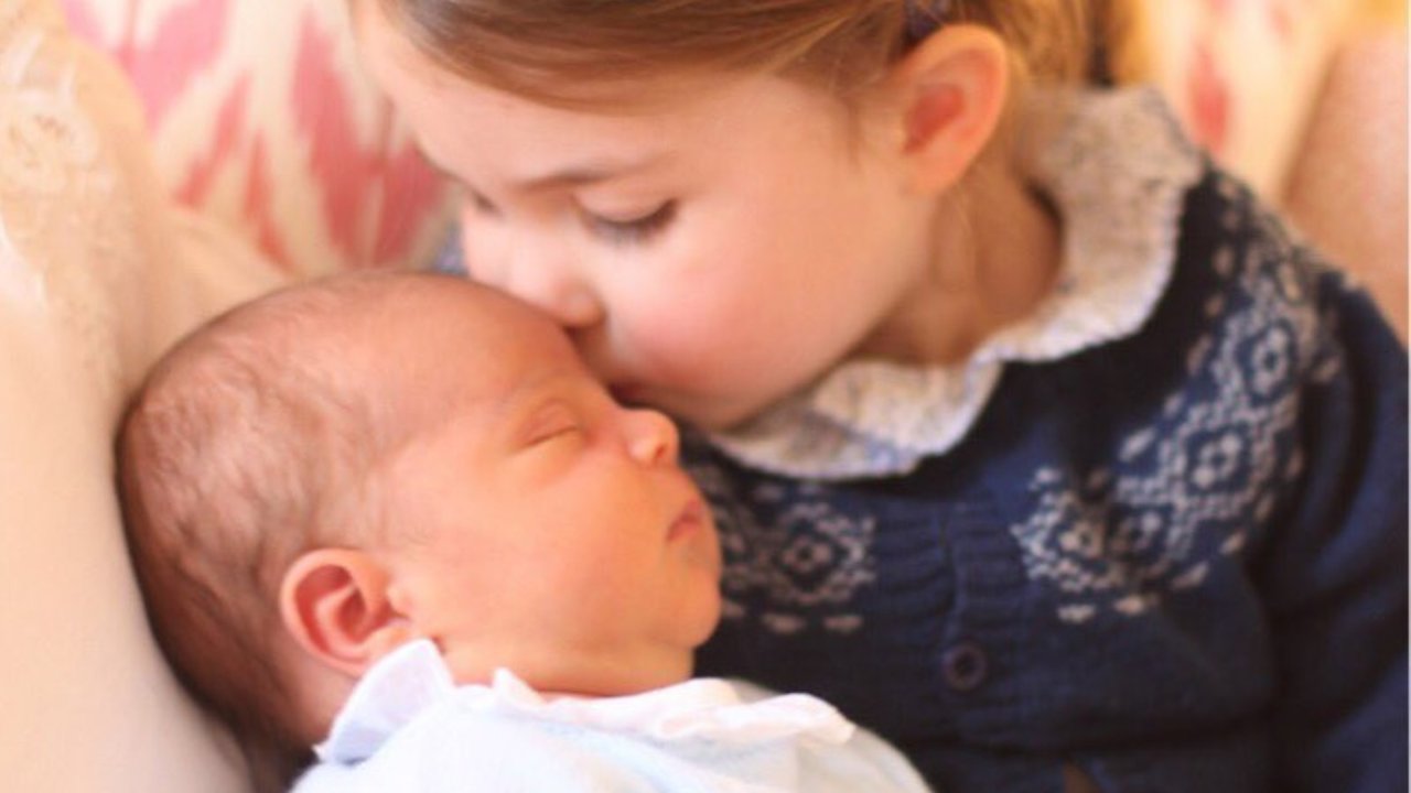 First photos of Prince Louis released