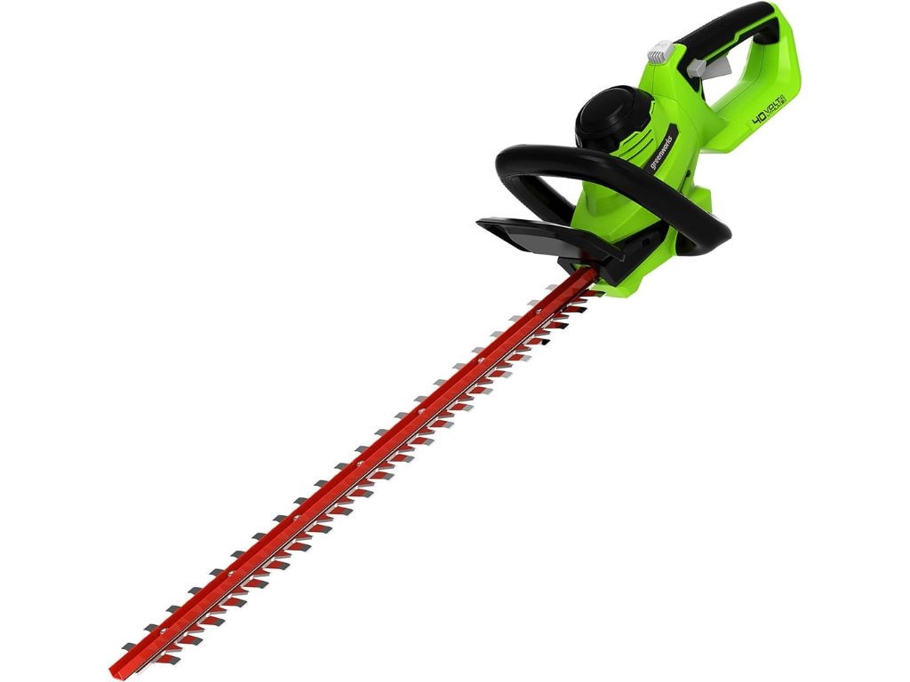 Greenworks 24-Inch 40V Cordless Hedge Trimmer