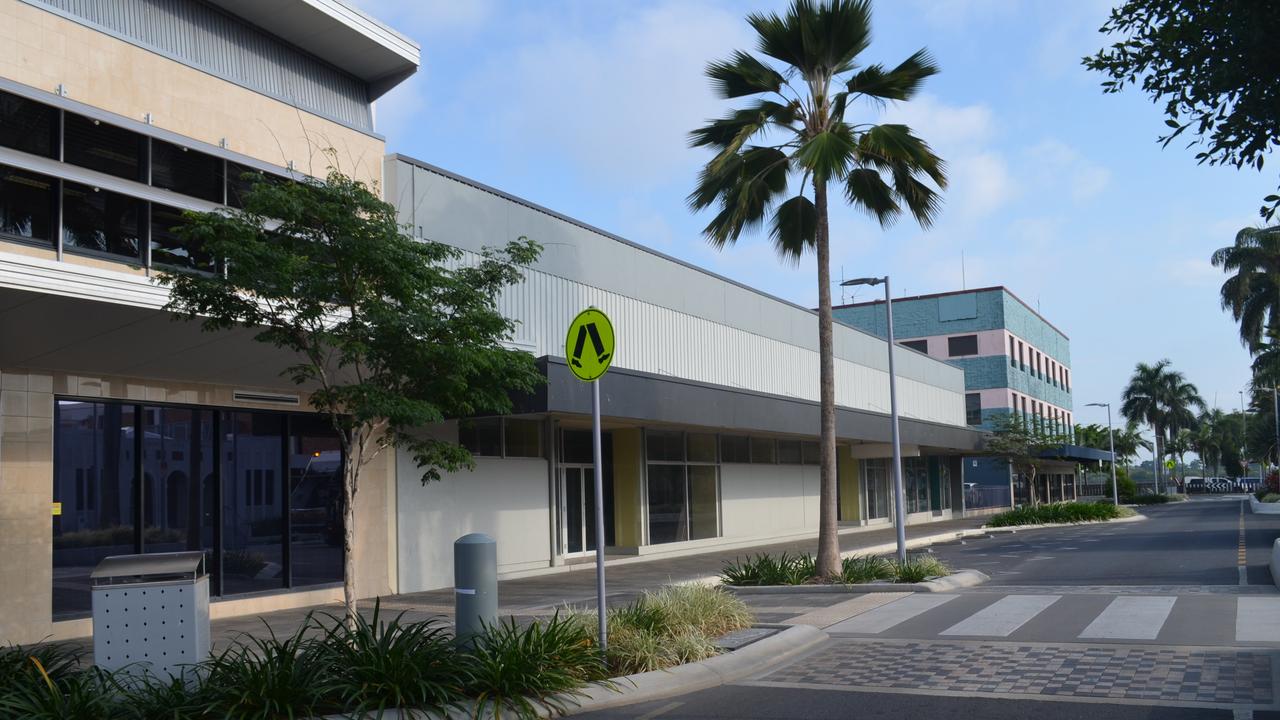 Mackay Regional Council bought this building along Wood St that was home to Retravision to become part of the Waterfront PDA.