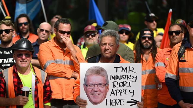 CFMEU PROTEST