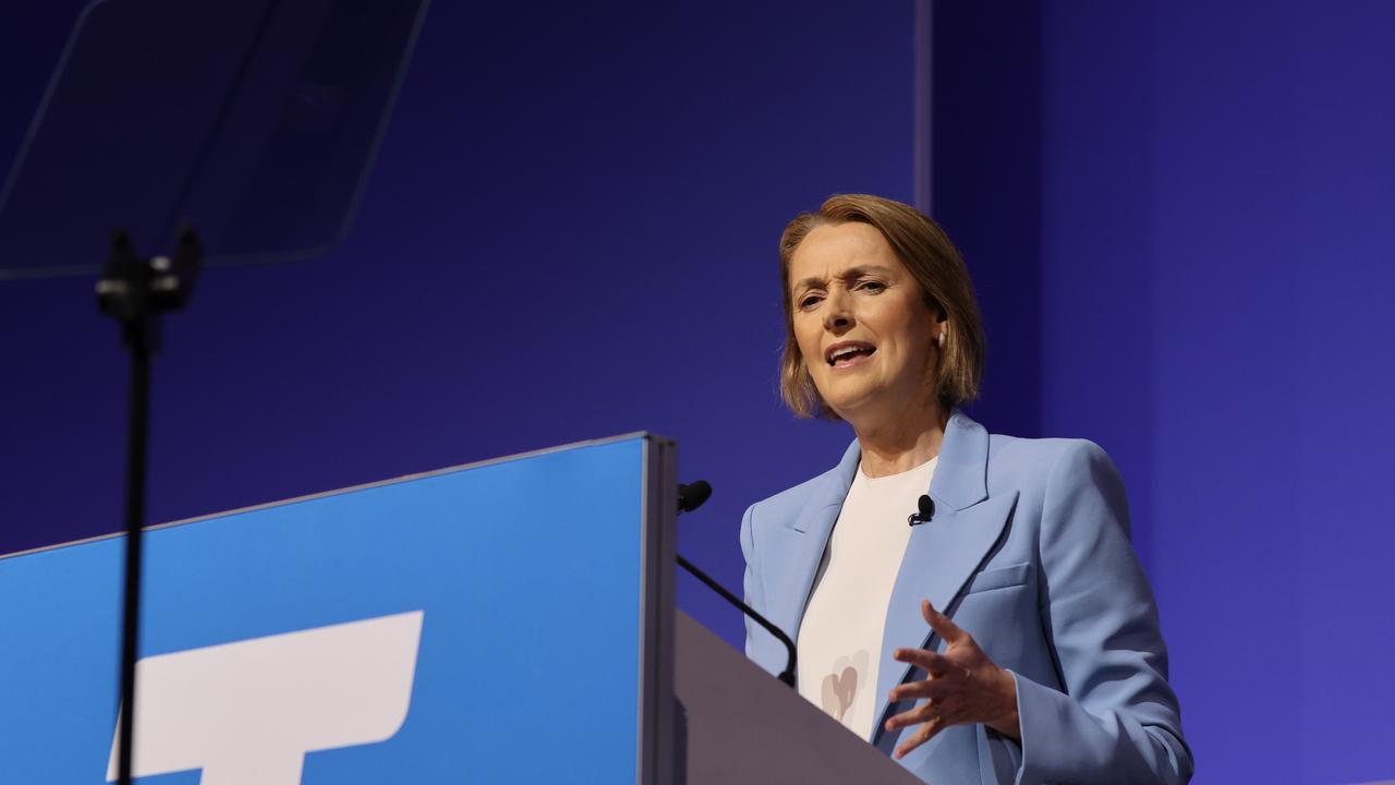 Telstra chief executive Vicki Brady says she is “very conscious” of cost-of-living pressures. Picture: Max Mason-Hubers