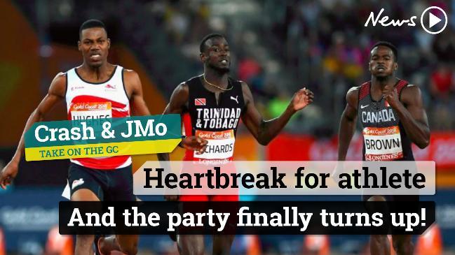 Crash & JMo: Heartbreak for English athlete and the party finally turns up!