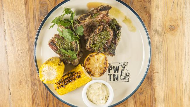 The beef asado at The Pub with Two Names. Picture: Rob Leeson.