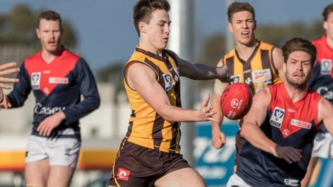 EFNL 2024: VFL premiership winner Tom Maloney, pictured for Box Hill, has joined Doncaster East. Picture: Box Hill FC