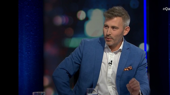 Journalist Josh Szeps was criticised online for his appearance on Q&amp;A on Monday. Picture: ABC