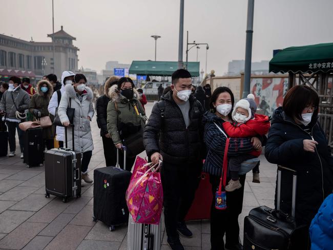 The Independent Panel for Pandemic Preparedness and Response said there were “clearly delays in China — but there were delays everywhere”, in responding to the initial COVID-19 outbreak. Picture: AFP